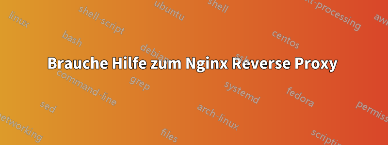 Brauche Hilfe zum Nginx Reverse Proxy