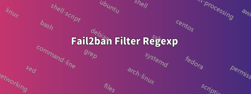 Fail2ban Filter Regexp