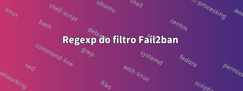 Regexp do filtro Fail2ban