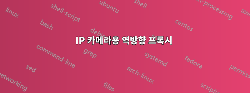 IP 카메라용 역방향 프록시