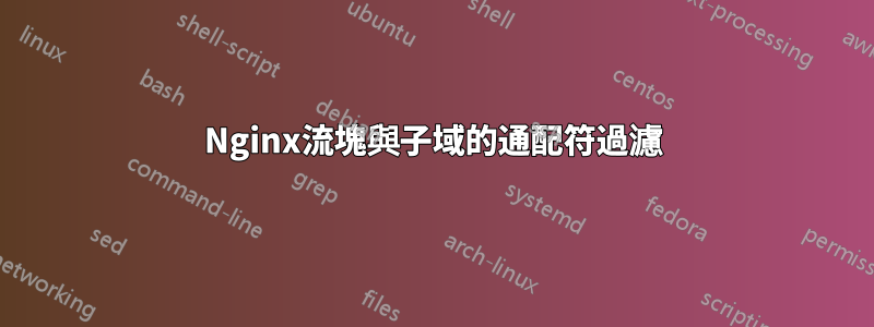 Nginx流塊與子域的通配符過濾