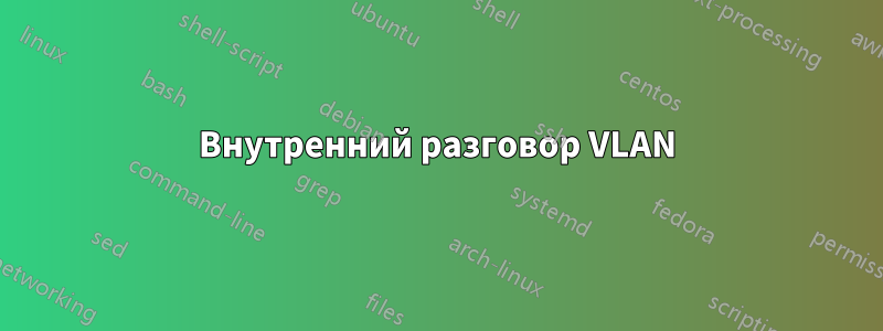 Внутренний разговор VLAN