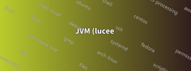 JVM (lucee) Metaspace aumenta constantemente