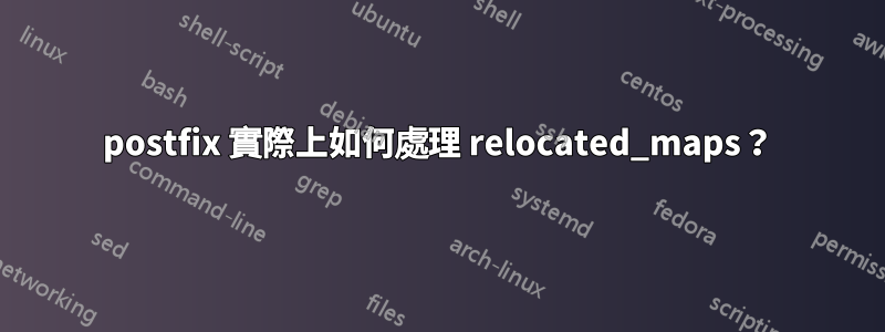 postfix 實際上如何處理 relocated_maps？