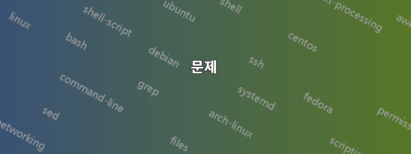 문제