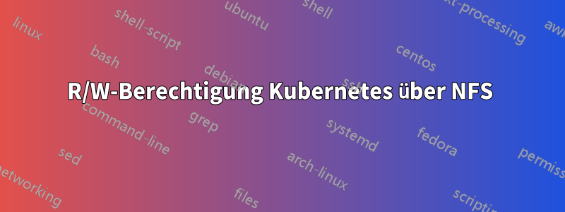 R/W-Berechtigung Kubernetes über NFS