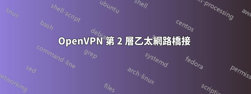 OpenVPN 第 2 層乙太網路橋接
