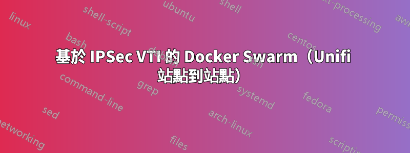 基於 IPSec VTI 的 Docker Swarm（Unifi 站點到站點）
