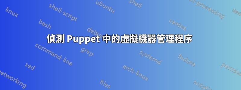 偵測 Puppet 中的虛擬機器管理程序