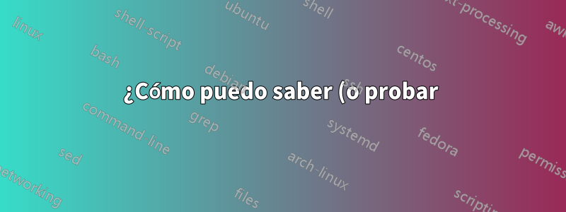 ¿Cómo puedo saber (o probar) que mi enrutador o mi ISP están descartando paquetes?