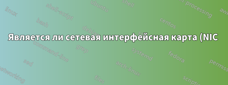 Является ли сетевая интерфейсная карта (NIC) обязательным условием для получения IP-адресов?