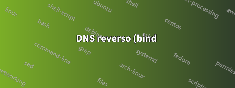 DNS reverso (bind) para ip/máquina único em rede não privada