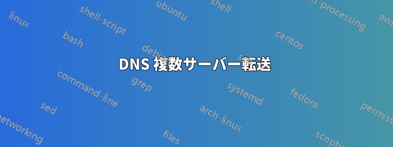 DNS 複数サーバー転送