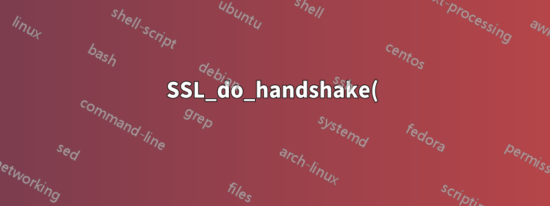 SSL_do_handshake() ist beim SSL-Handshake fehlgeschlagen (SSL: Fehler: 141CF06C: SSL-Routinen: tls_parse_ctos_key_share: ungültiger Schlüsselanteil), Client: