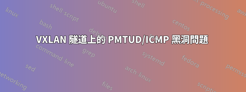 VXLAN 隧道上的 PMTUD/ICMP 黑洞問題