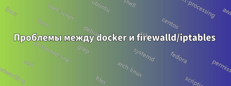 Проблемы между docker и firewalld/iptables