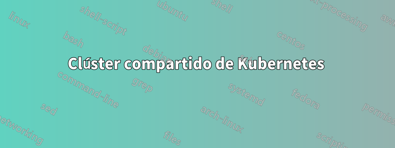 Clúster compartido de Kubernetes