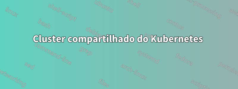 Cluster compartilhado do Kubernetes