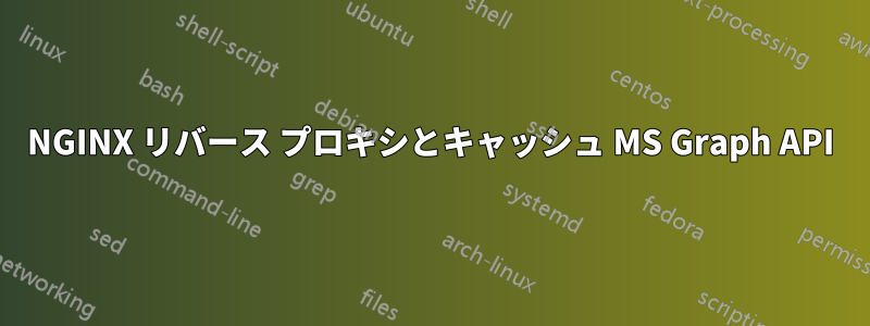 NGINX リバース プロキシとキャッシュ MS Graph API