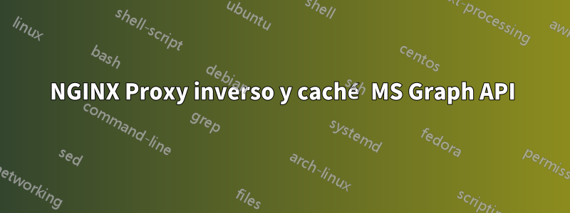 NGINX Proxy inverso y caché MS Graph API