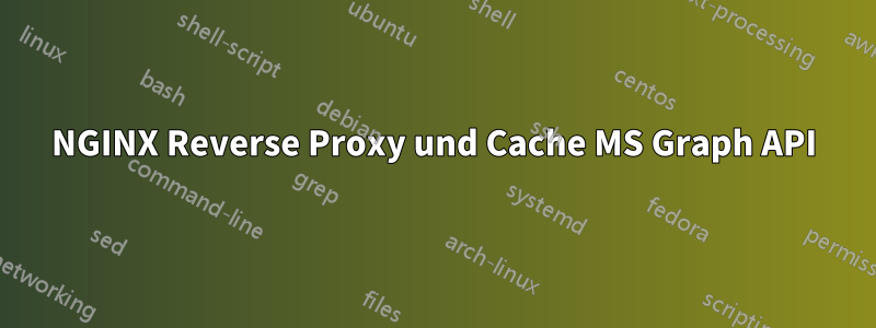 NGINX Reverse Proxy und Cache MS Graph API