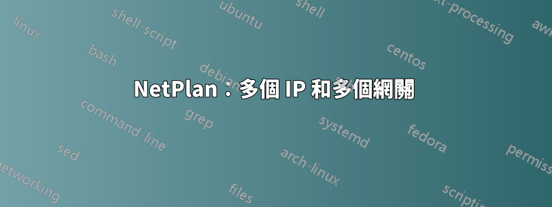 NetPlan：多個 IP 和多個網關