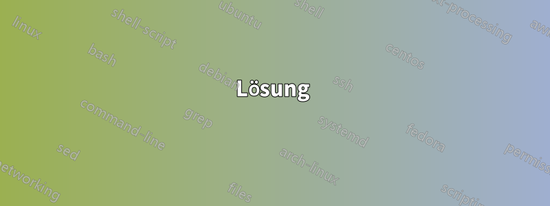 Lösung