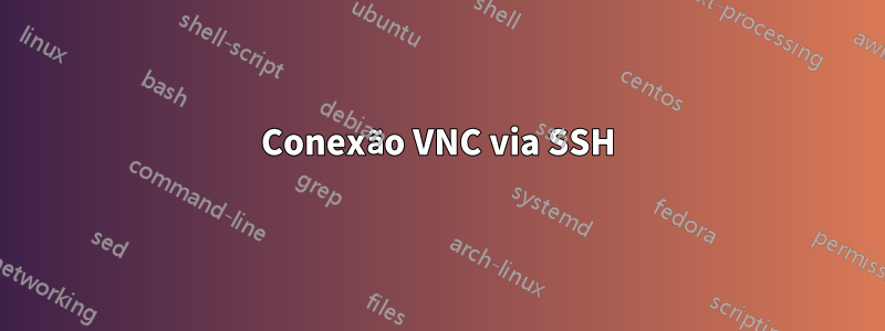 Conexão VNC via SSH