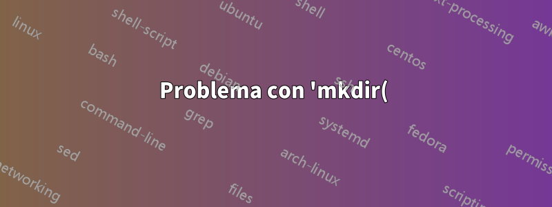 Problema con 'mkdir(): No queda espacio en el dispositivo" en Docker Container. ¿Podría haber algún otro problema?