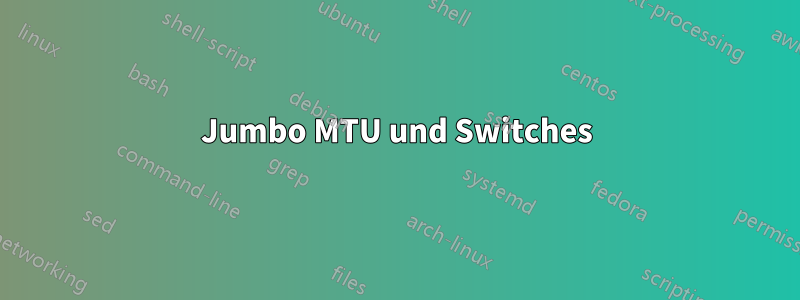 Jumbo MTU und Switches