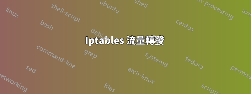 Iptables 流量轉發