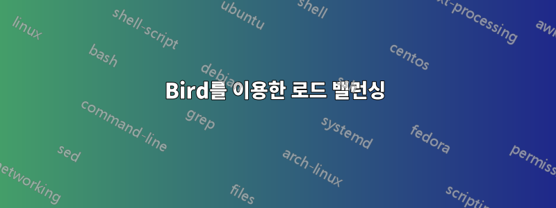 Bird를 이용한 로드 밸런싱