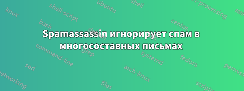 Spamassassin игнорирует спам в многосоставных письмах