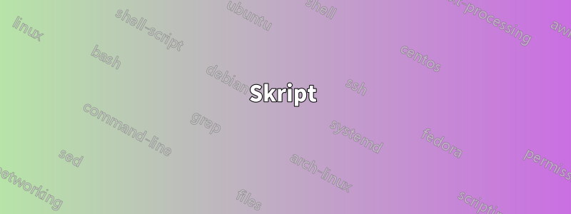 Skript