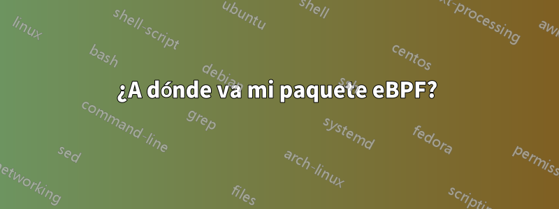 ¿A dónde va mi paquete eBPF?