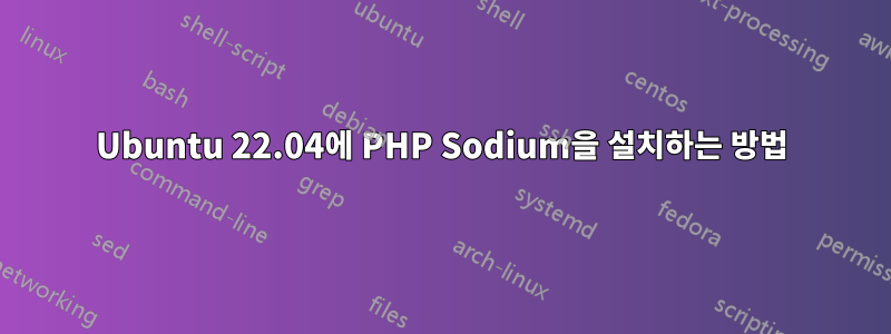 Ubuntu 22.04에 PHP Sodium을 설치하는 방법