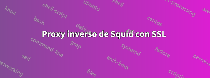 Proxy inverso de Squid con SSL