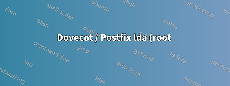 Dovecot / Postfix lda (root): Erro: net_connect_unix (/run/dovecot/stats-writer) falhou: permissão negada
