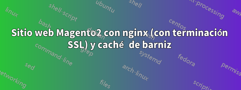 Sitio web Magento2 con nginx (con terminación SSL) y caché de barniz