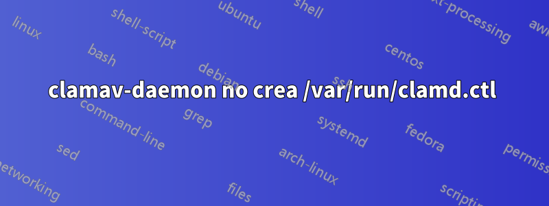 clamav-daemon no crea /var/run/clamd.ctl