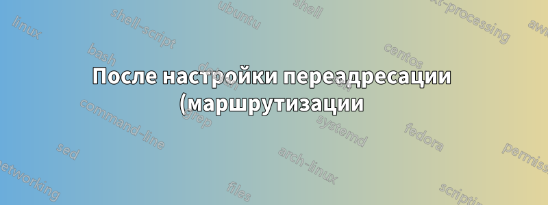 После настройки переадресации (маршрутизации) не могу скачивать файлы с серверов