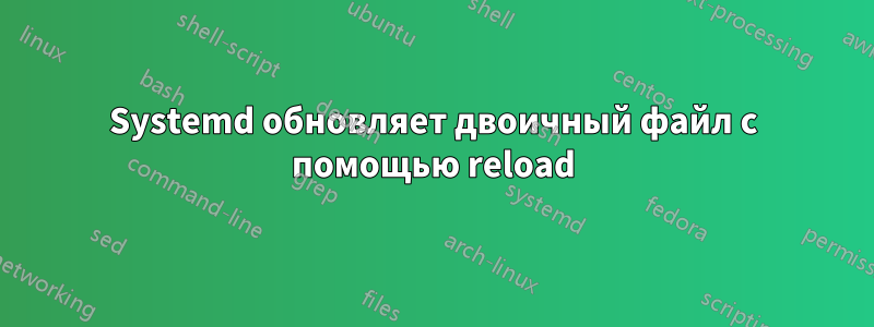 Systemd обновляет двоичный файл с помощью reload