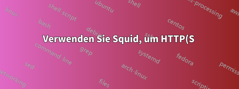 Verwenden Sie Squid, um HTTP(S)-Anfragen basierend auf dem Domänennamen weiterzuleiten
