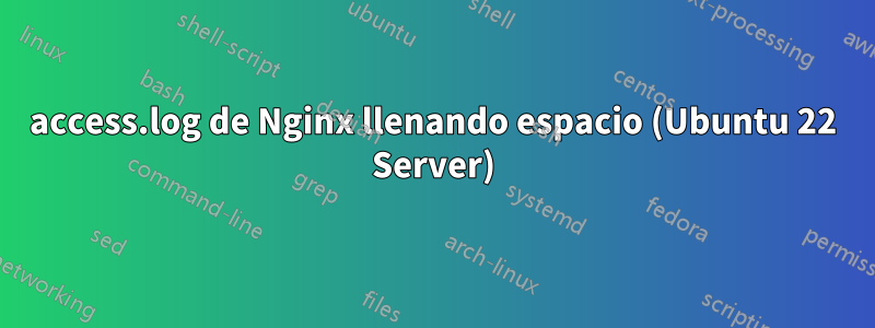 access.log de Nginx llenando espacio (Ubuntu 22 Server)