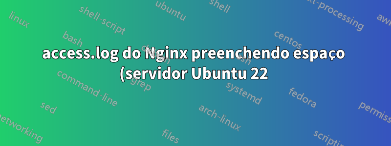 access.log do Nginx preenchendo espaço (servidor Ubuntu 22)