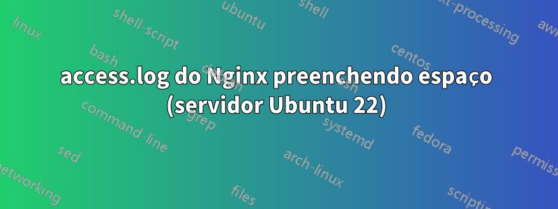 access.log do Nginx preenchendo espaço (servidor Ubuntu 22)