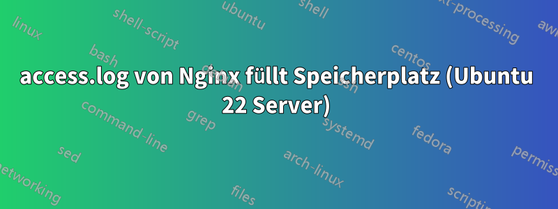 access.log von Nginx füllt Speicherplatz (Ubuntu 22 Server)
