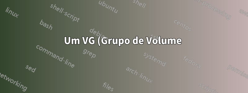 Um VG (Grupo de Volume) pode conter diferentes tipos de PVs (Volumes Físicos)?