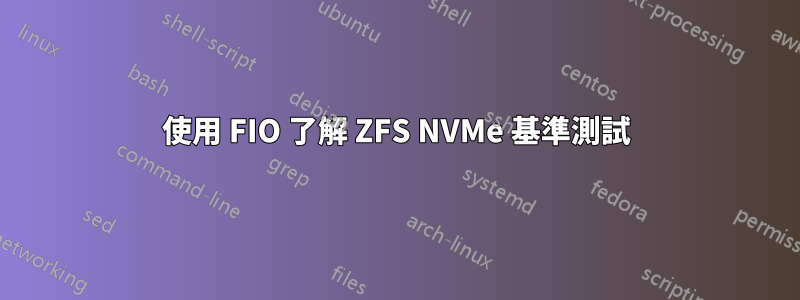 使用 FIO 了解 ZFS NVMe 基準測試