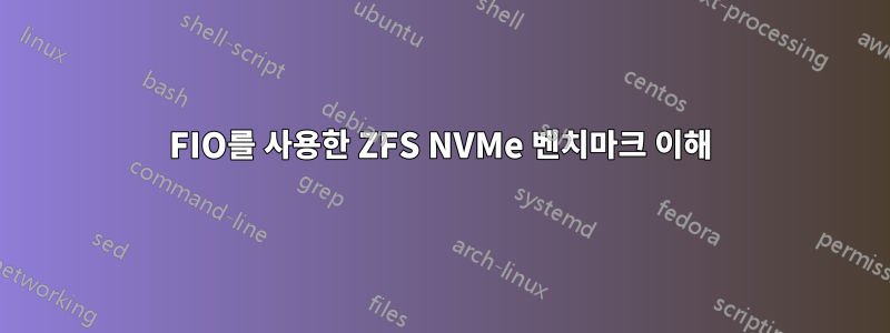 FIO를 사용한 ZFS NVMe 벤치마크 이해